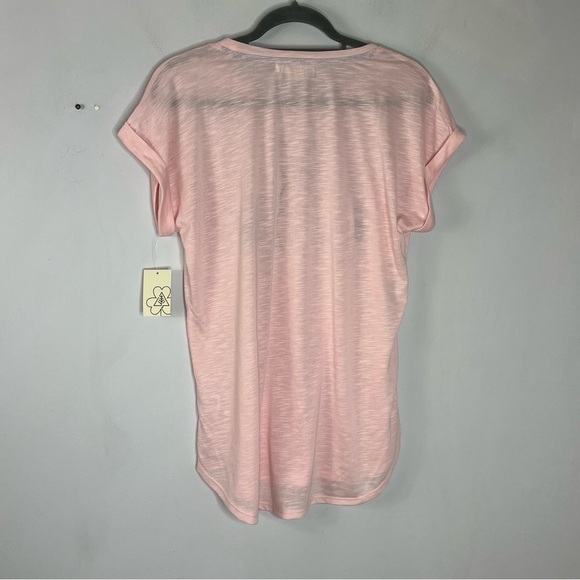 Clover + Pine NEW Size Medium Swing Tee Easter Bunny 3D Pink A7 - Picture 5 of 6